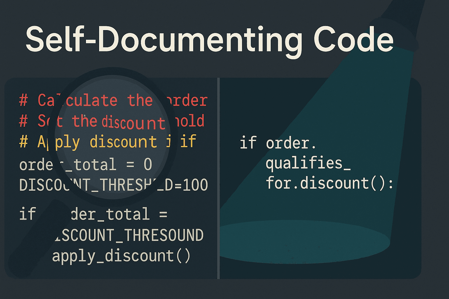 Clean Code Series: Writing Self-Documenting Code